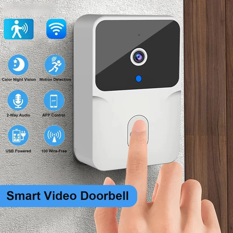 Home Security Honeywell - Smart Home WiFi Video Doorbell Wireless