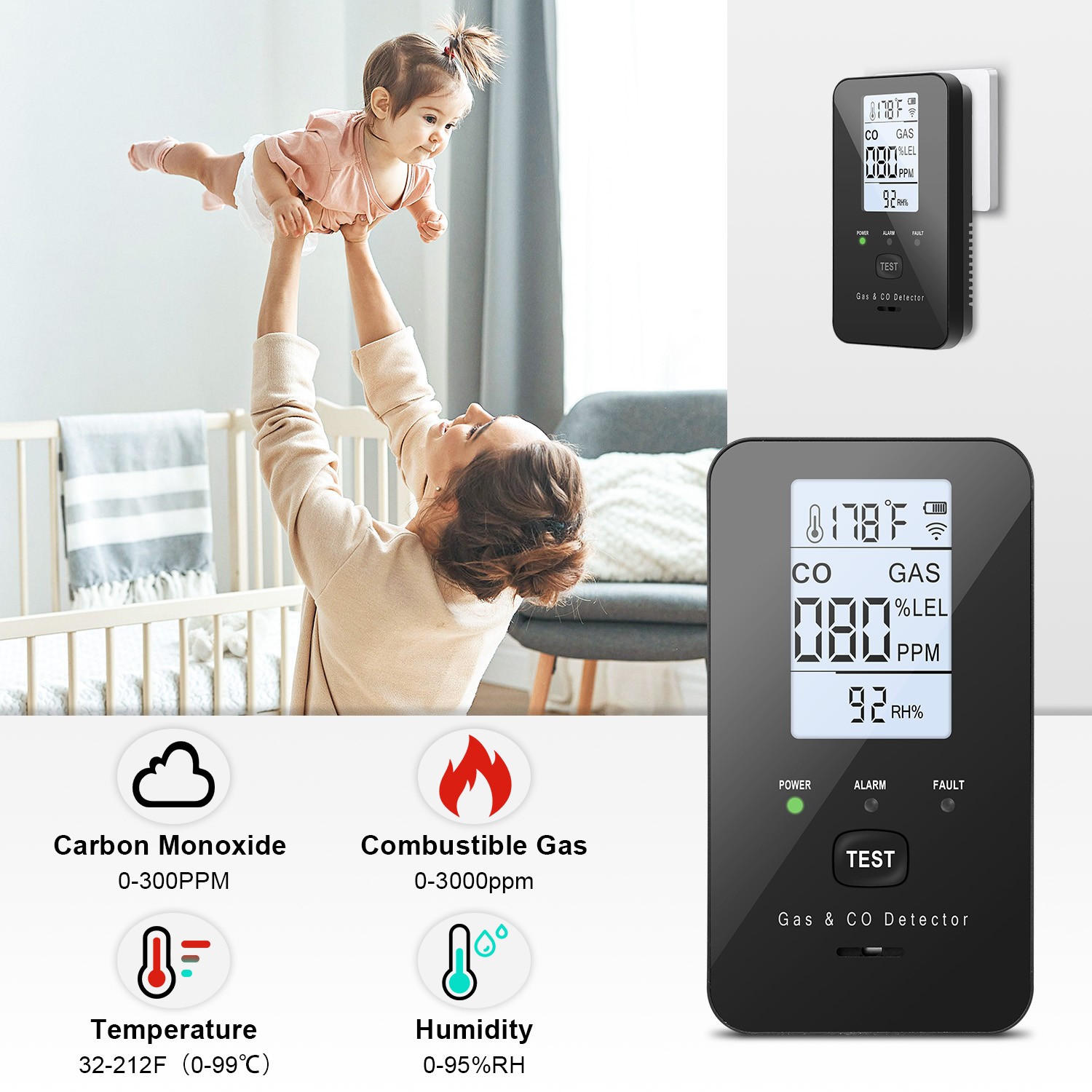 Combination Natural Gas Detect - đánh giá và giá Home Security For Apartments