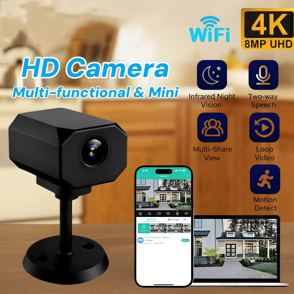 4K HD WiFi Security Camera for - đánh giá và giá Home Security For Apartments