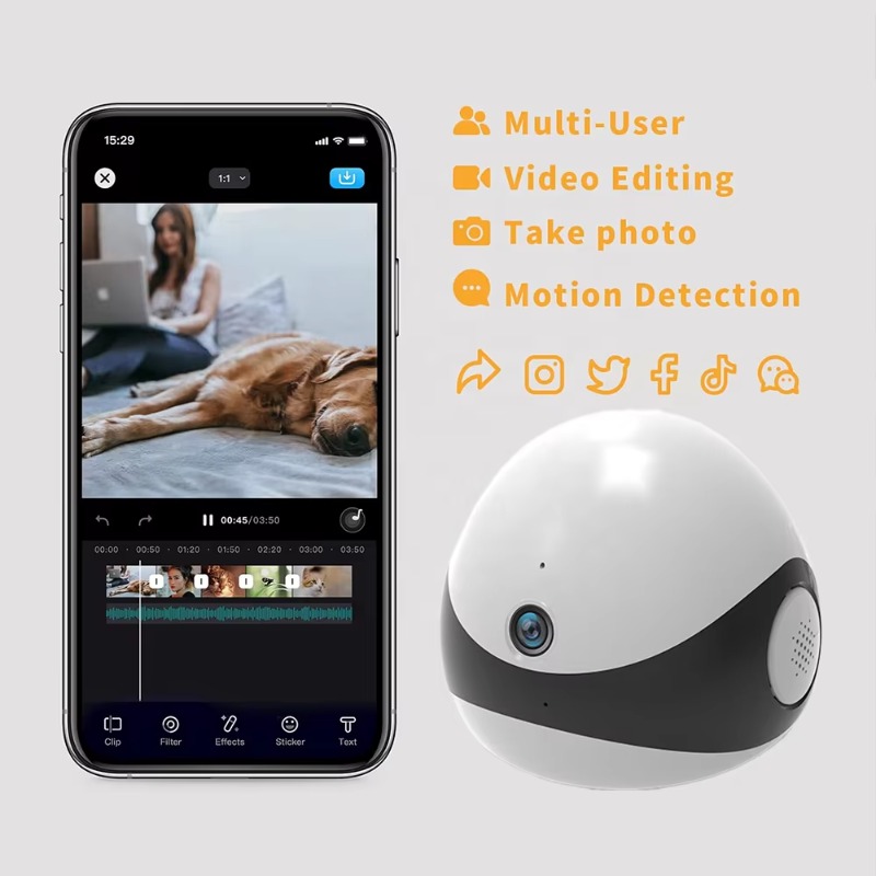 Wireless 2K HD Mobile Pet Comp - đánh giá và giá Home Security Robots
