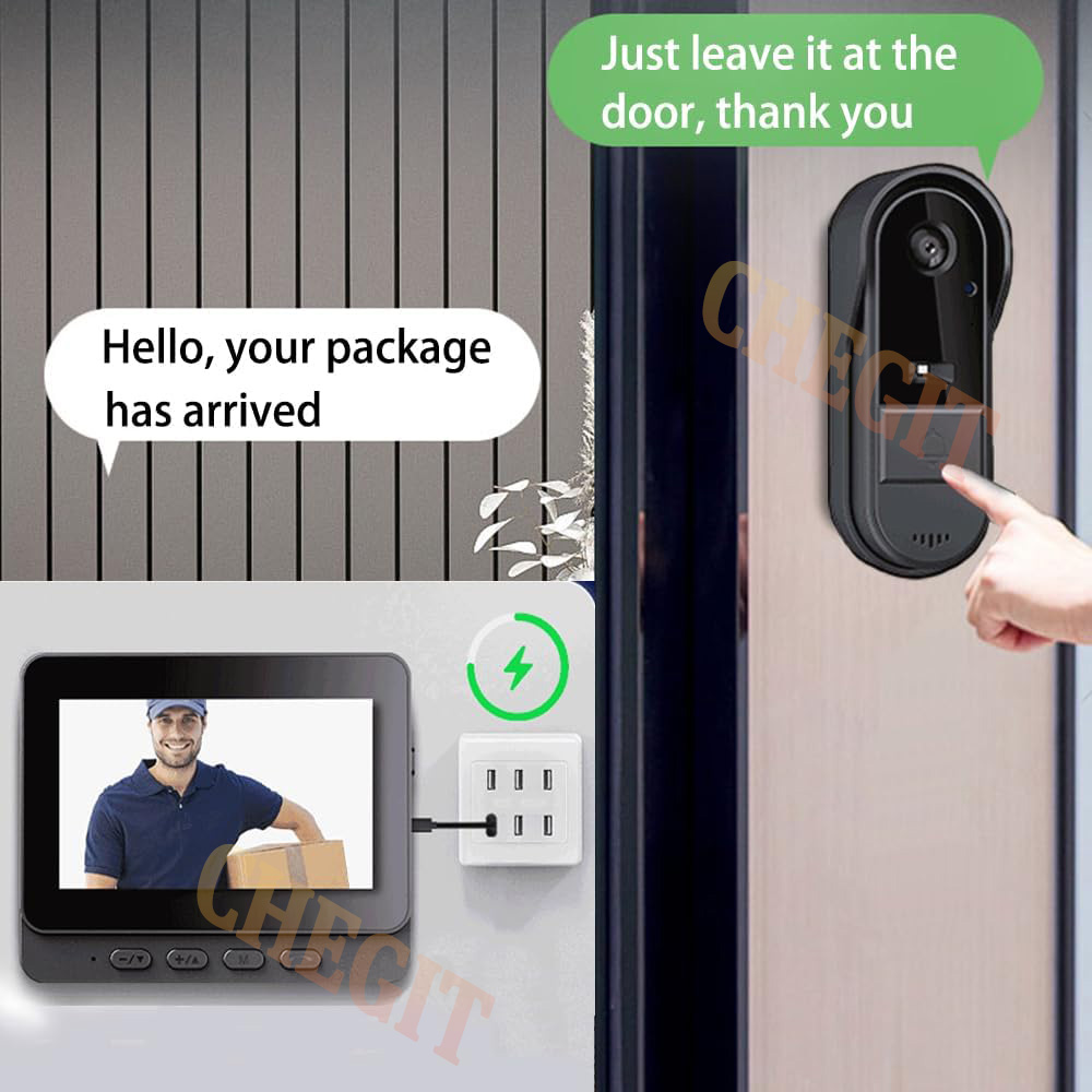 Wireless Wifi Doorbell Camera  - đánh giá và giá Home Security Honeywell