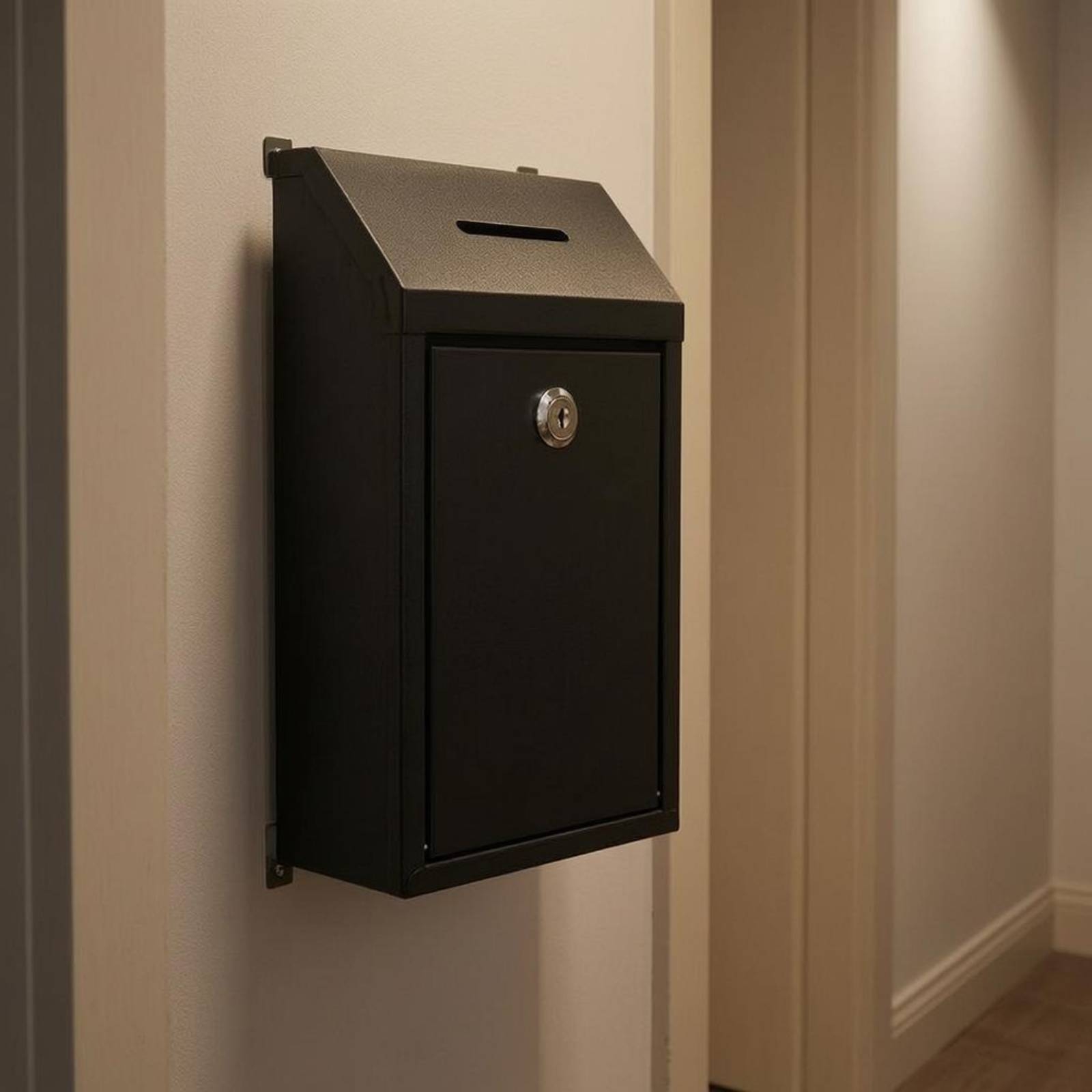 Slanted-Top Mailbox Keyed Lock - đánh giá và giá Home Security Service