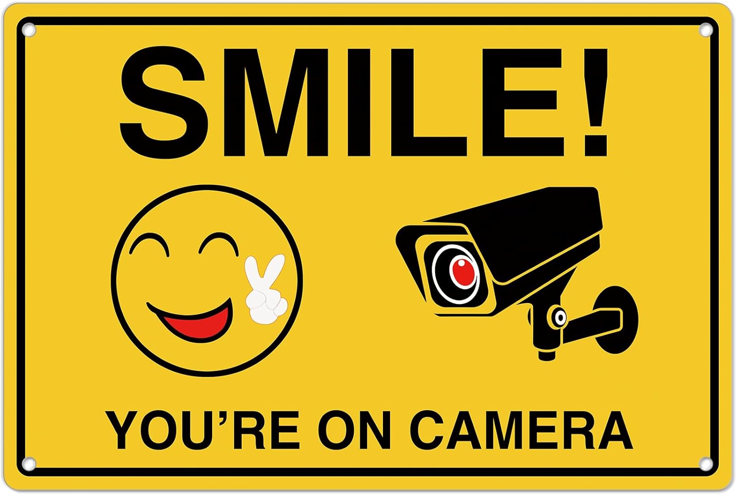 Smile Youre On Camera Signs ;  - đánh giá và giá Home Security Services