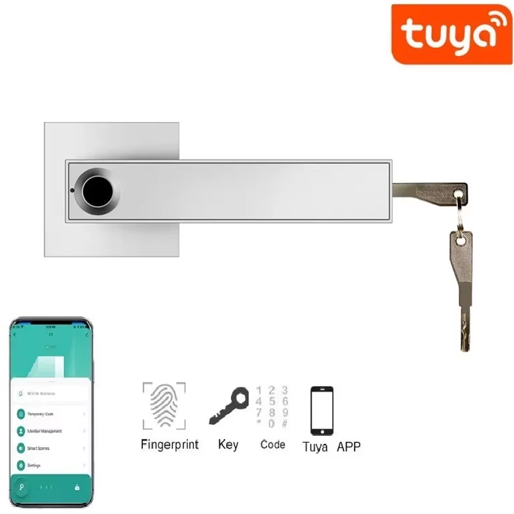 New Smart Door Lock With Bluet - đánh giá và giá Home Security Key