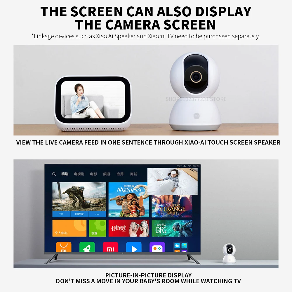 Xiaomi 360° Smart Home Securit - đánh giá và giá Home Security Camera Xiaomi Mi 360