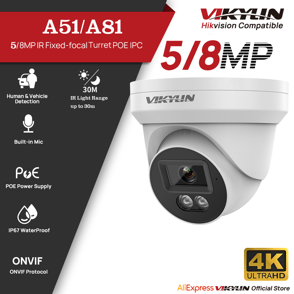 VIKYLIN 5/8MP HD IP Security C - đánh giá và giá Home Security Service