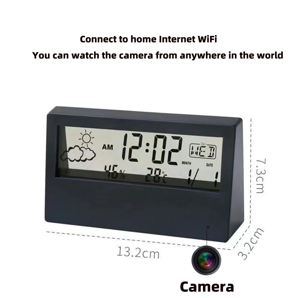 4K WiFi Clock Camera with Moti - đánh giá và giá Home Security Honeywell